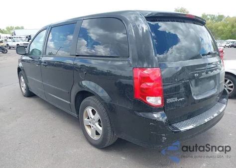 2012 Dodge Grand Caravan Sxt from USA, damaged, VIN 2C4RDGCG2CR274632
